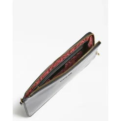 Pochette Noire Zip doré