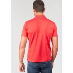 Polo ARON corail Dylan en coton