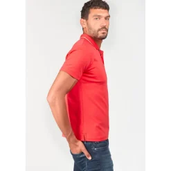 Polo ARON corail Dylan en coton