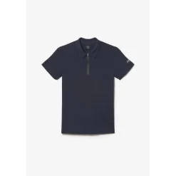 Polo garçon ITORABO bleu en coton