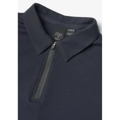 Polo garçon ITORABO bleu en coton