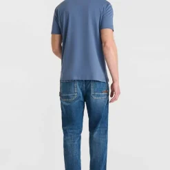 Polo OARON bleu Tony