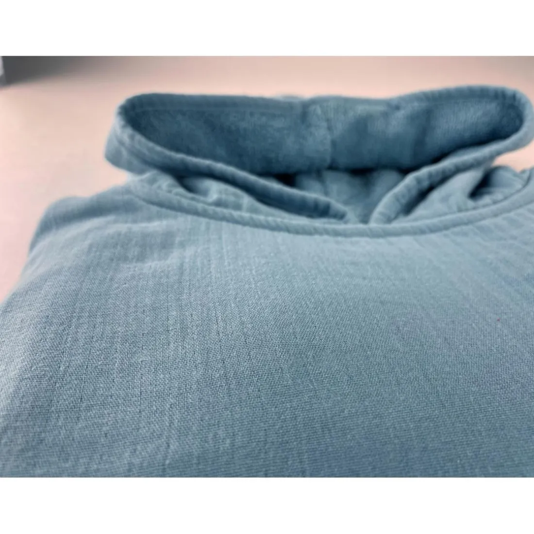 Poncho 1 et 2 ans en Coton Bleu