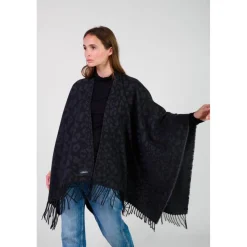 Poncho CARZOLA noir Mae