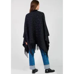 Poncho CARZOLA noir Mae