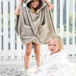 Poncho de Bain Enfants Sand