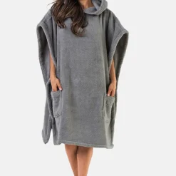 Poncho De Bain Unisexe S/M Granite