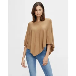 Poncho marron
