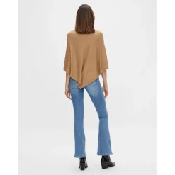 Poncho marron