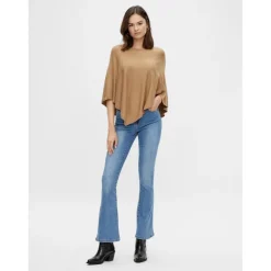 Poncho marron