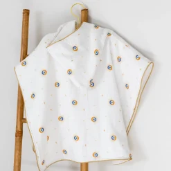 Poncho pour bébé Nazar blanc