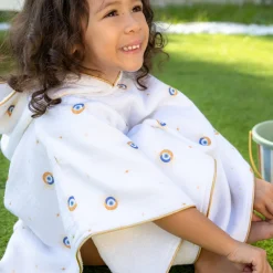 Poncho pour bébé Nazar blanc