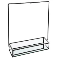 Porte Bijoux Métal et Verre Archi