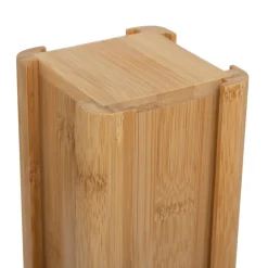 Porte-capsules rotatif en bambou