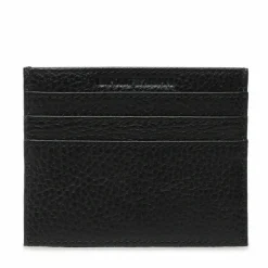 Porte-Carte - Credit Card Holder noir en cuir