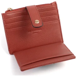Porte-cartes Cuir MERLINE Brique Lyra