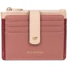 Porte-cartes Cuir MERLINE Bordeaux/Multicolore Opal