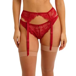 Porte-jarretelles - Rouge