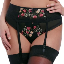 Porte-Jarretelles Freya RHEA noir-Freya