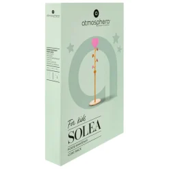 Porte-manteau enfant cœur Solea Beige