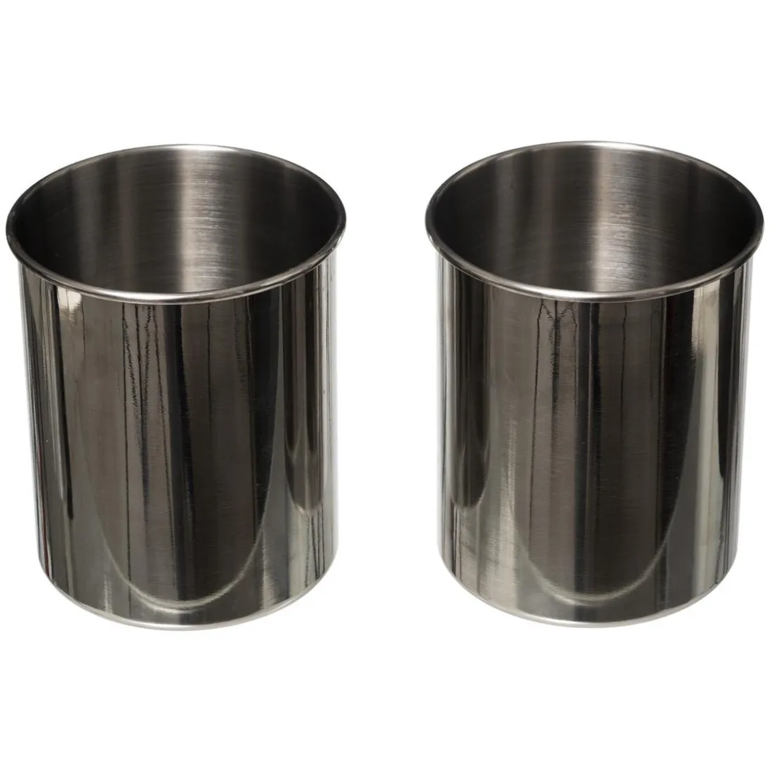 Pot UST x 2 Inox + Support BAM
