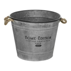 Pot Zinc D 37,5 H 30,5