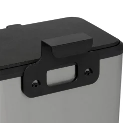 Poubelle compost inox 5l noir
