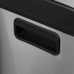 Poubelle de tri Ariane 30+30 en inox