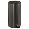 Poubelle métal en acier inoxydable 30L