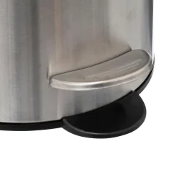 Poubelle métal Soft Close 3L bambou métal