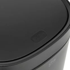 Poubelle Push 50L noir