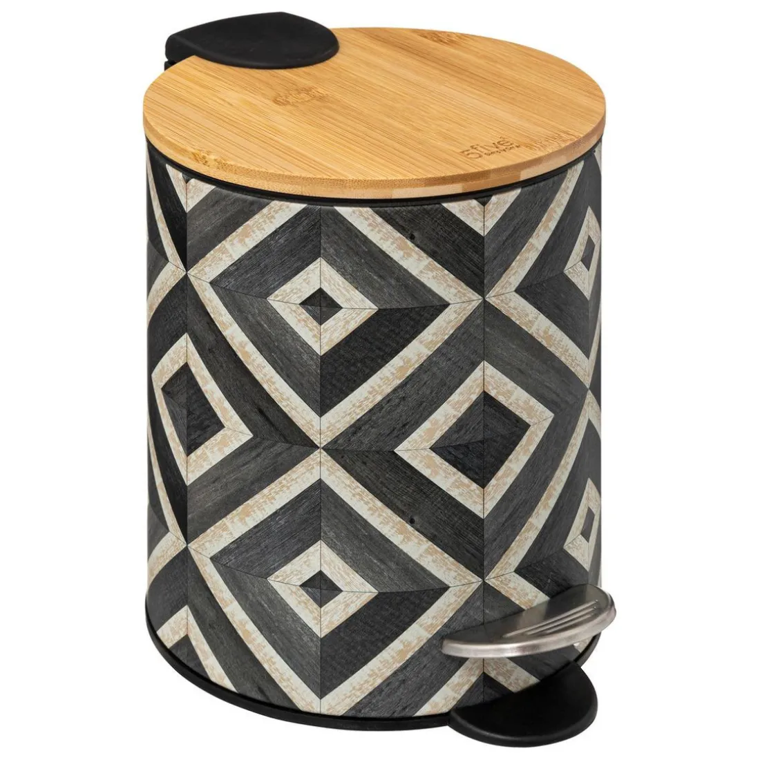 Poubelle Softclose 3L Canvas Noir