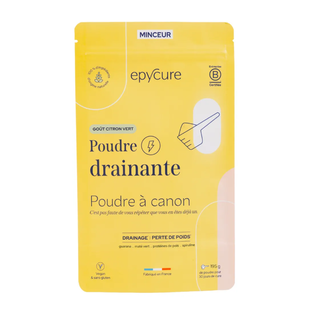 POUDRE DRAINANTE - Goût Citron