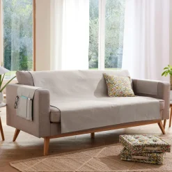 Protège canapé ECOGREEN 110x140 beige crème
