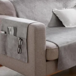 Protège canapé WHISPER 110x140 gris