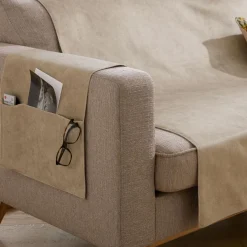 Protège fauteuil 60x140 WHISPER- beige