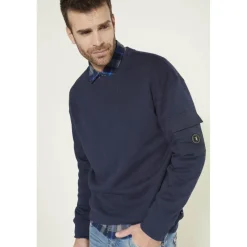 Pull ABISAL bleu Liam