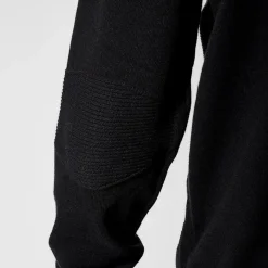 Pull en coton LEWIS Black noir