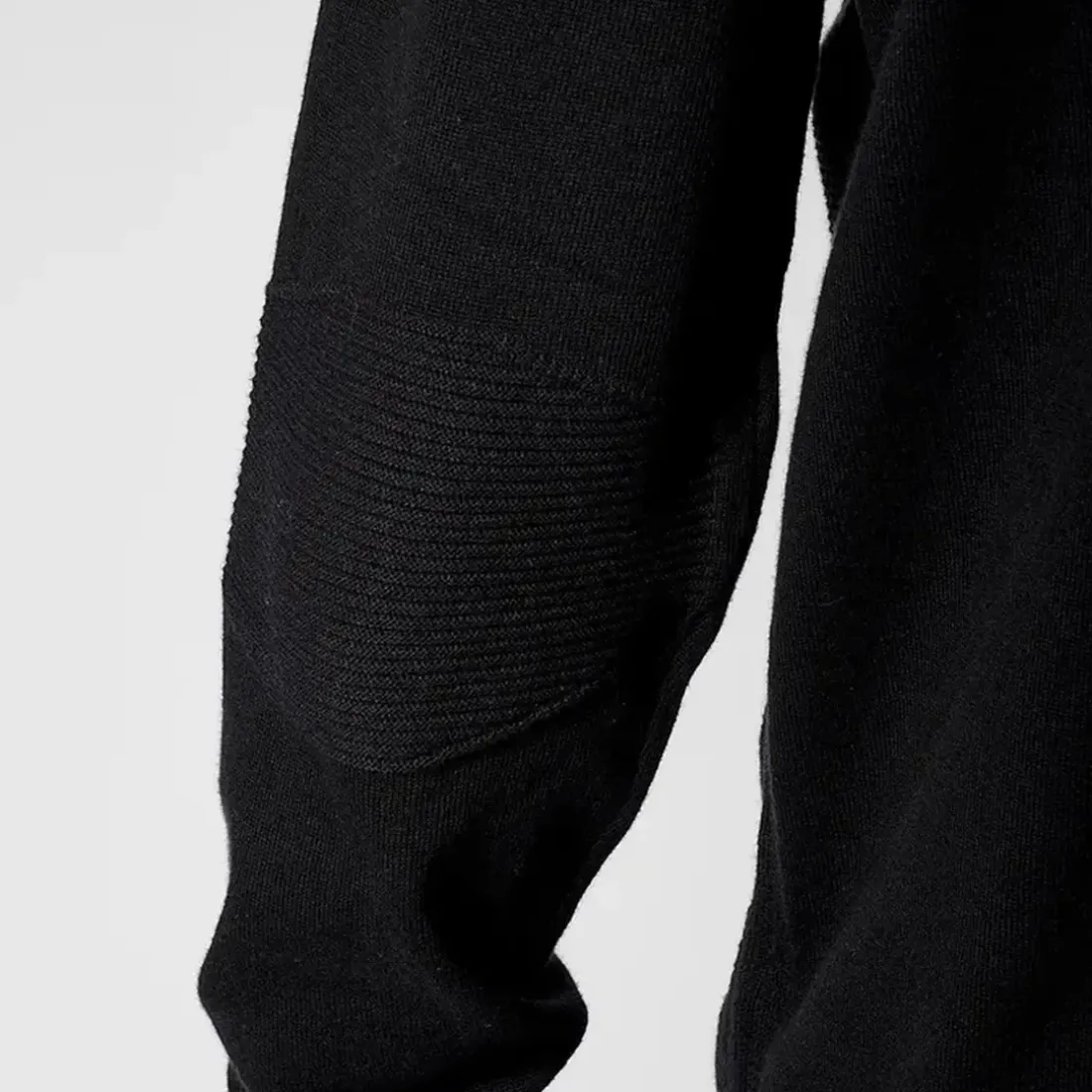 Pull en coton LEWIS Black noir