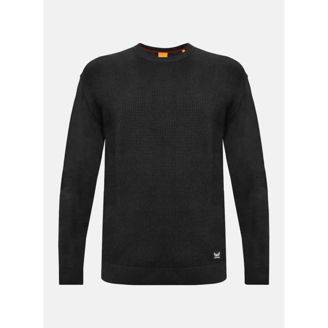 Pull en coton LEWIS Black noir