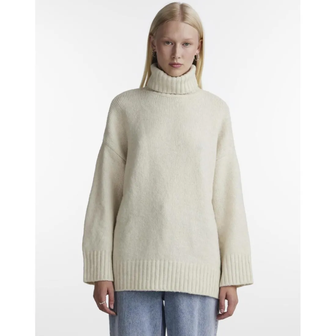 Pull en maille gris Aria