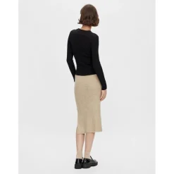 Pull en maille noir Bree