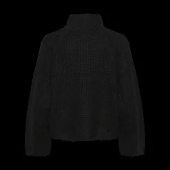 Pull en maille noir Elle