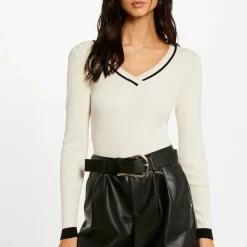 Pull femme Morgan ivoire en viscose