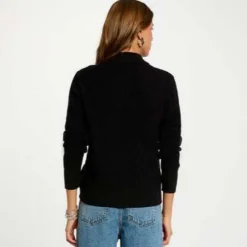 Pull femme Morgan noir en viscose