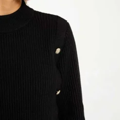 Pull femme Morgan noir en viscose