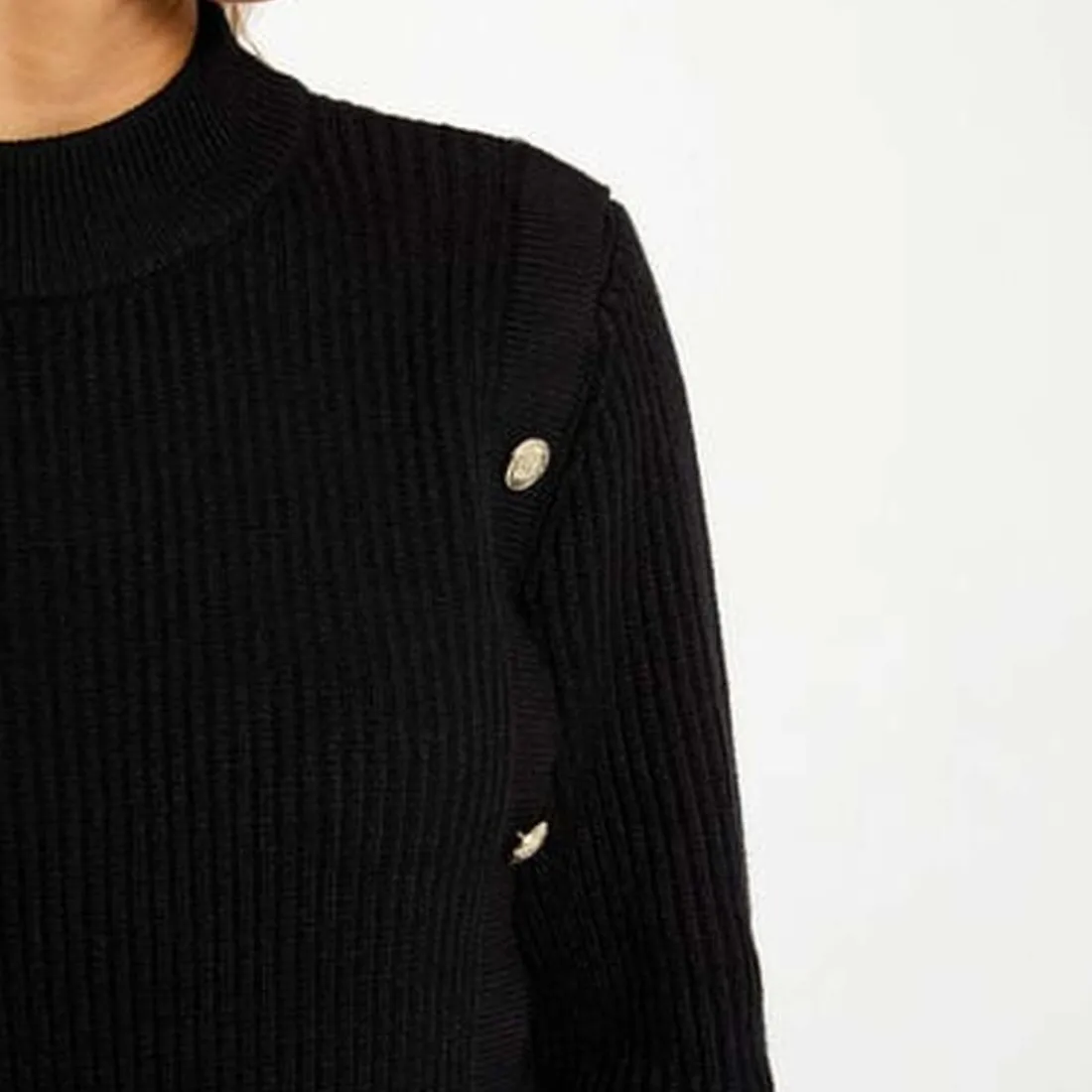 Pull femme Morgan noir en viscose