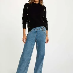 Pull femme Morgan noir en viscose