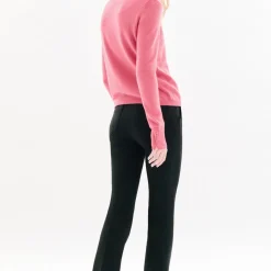 Pull femme rose en cachemire