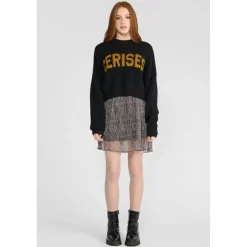 Pull fille, SURGI noir Aria en viscose